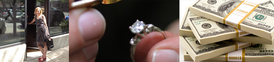 selling diamond rings process
