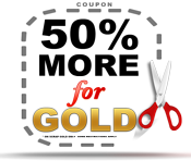 Cash for Gold Coupon
